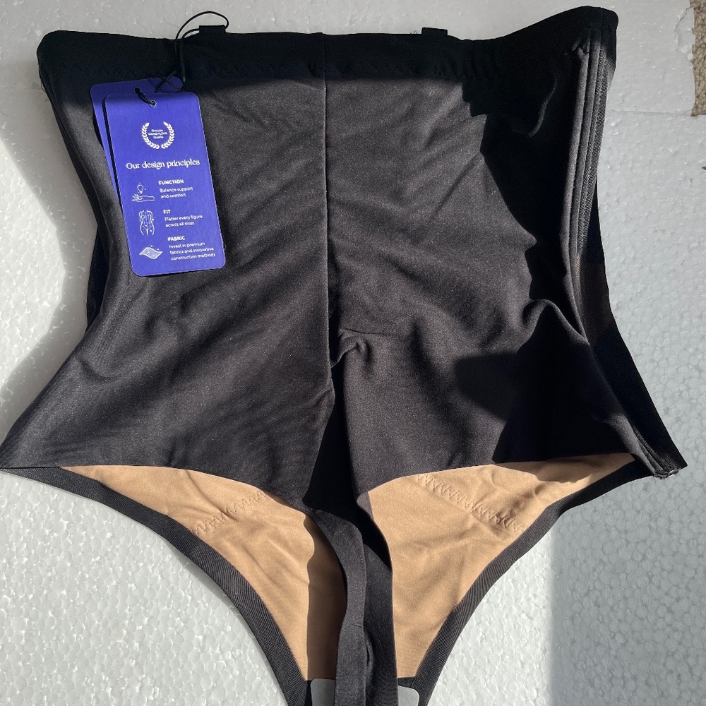 Honeylove Queen Brief Shapewear – Black, Large – New with Tags